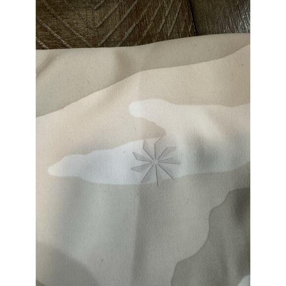 ATHLETA Camo Contender 7/8 Tights Cream White Women’s Size XS Athletic Active - Picture 7 of 16